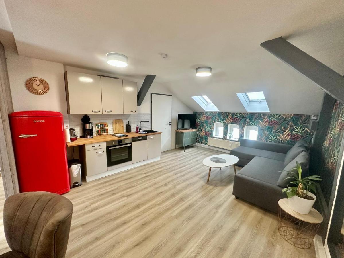 Apartment Zum Bunten Schmetterling Inkl. Parkplatz Ерфурт Екстериор снимка